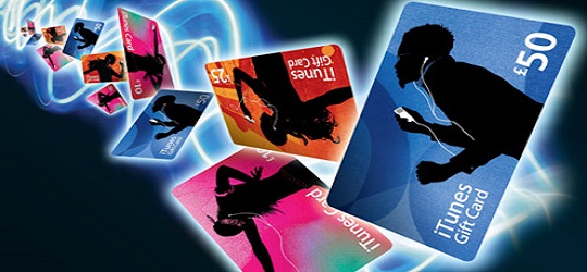 Карты iTunes USA